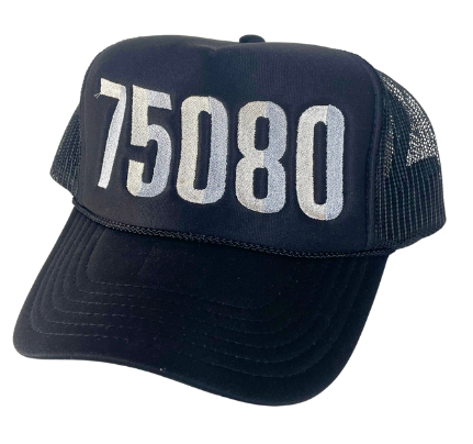 Zip Code Trucker Hats