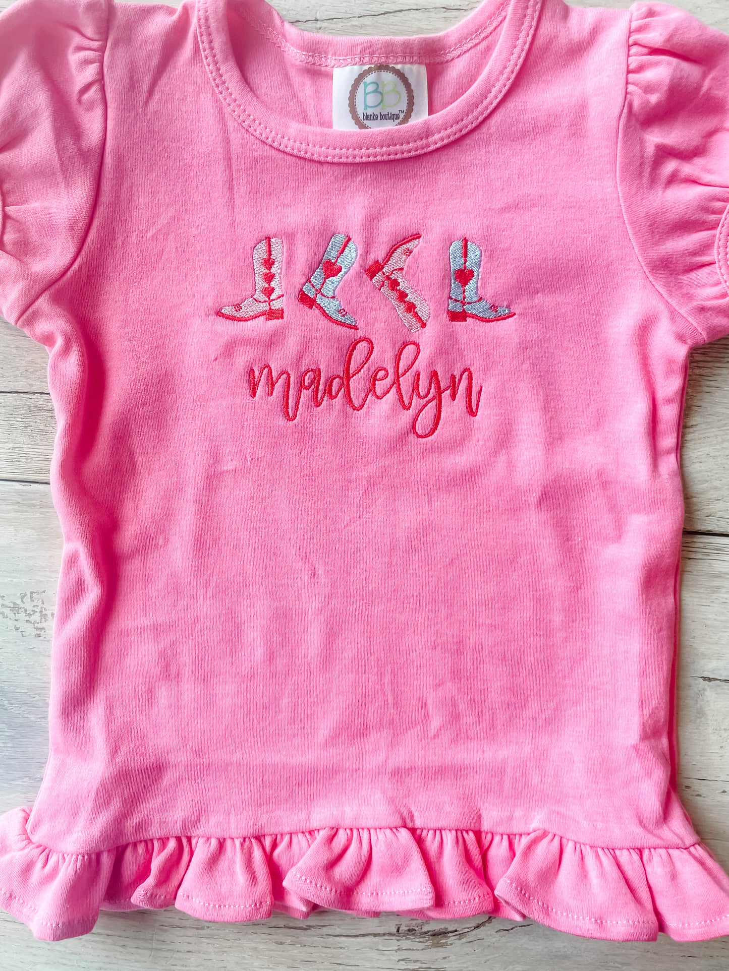 Heart Cowboy Boots Shirt