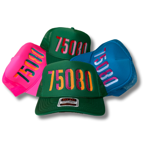 Zip Code Trucker Hats