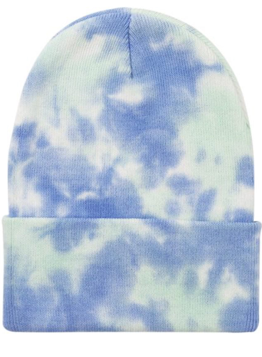 Tie-dye beanies