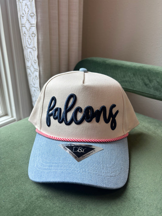 Falcons script hat