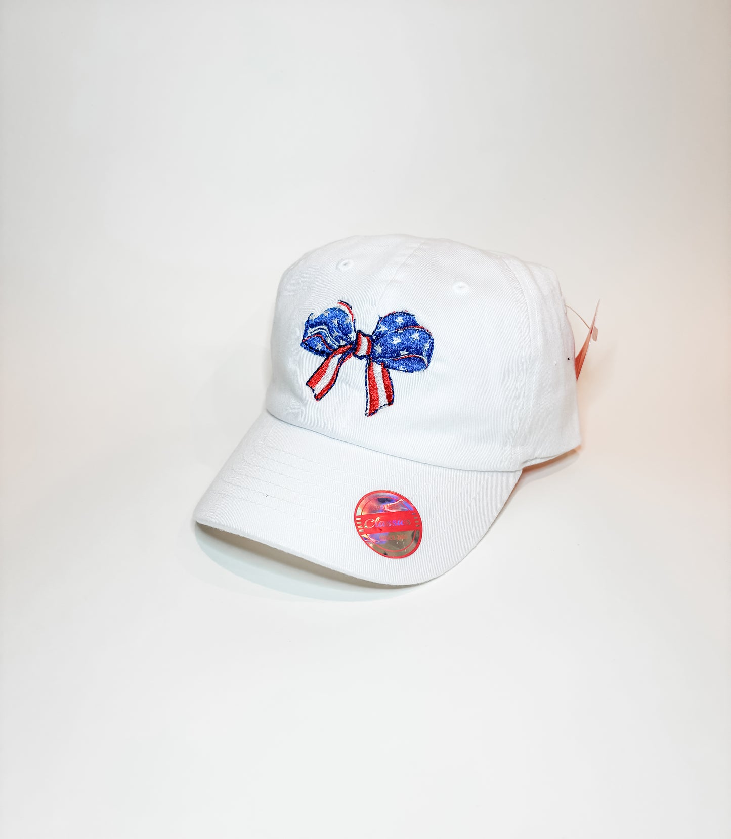 Patriotic Bow Kids Cap