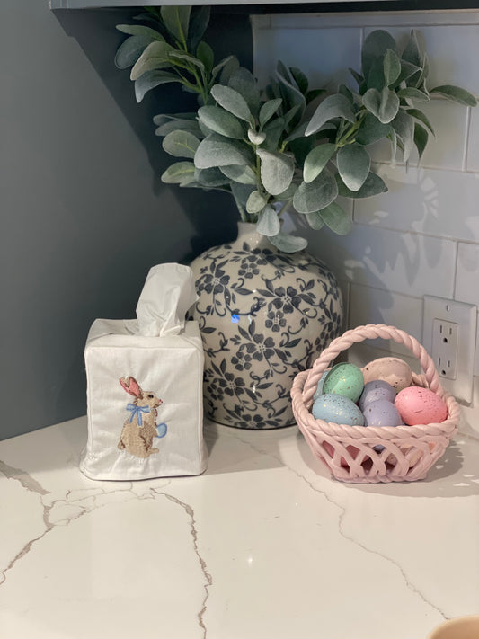 Easter Bunny Tissue Box Cover