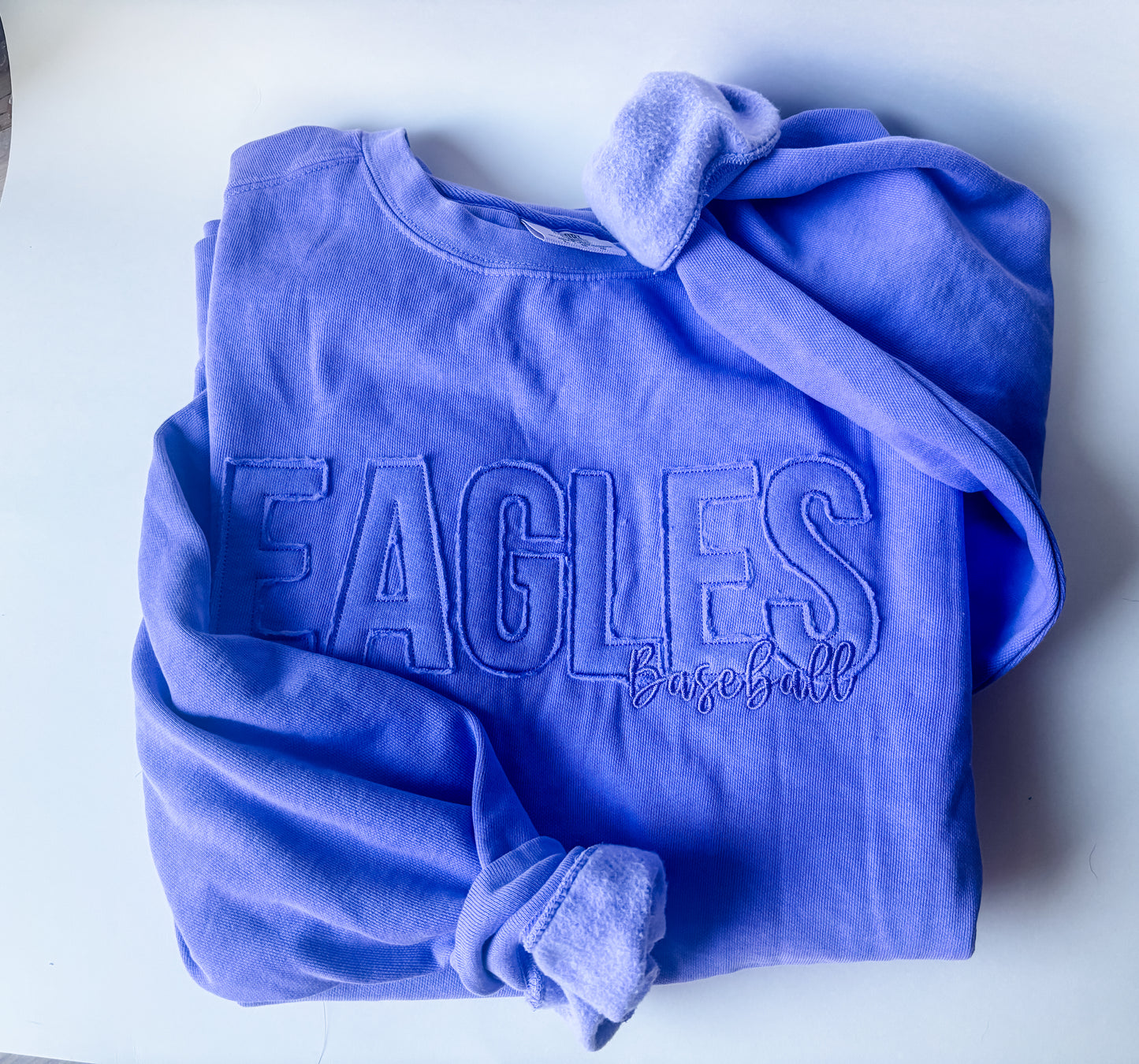 Eagles Baseball Applique Sweatshirt