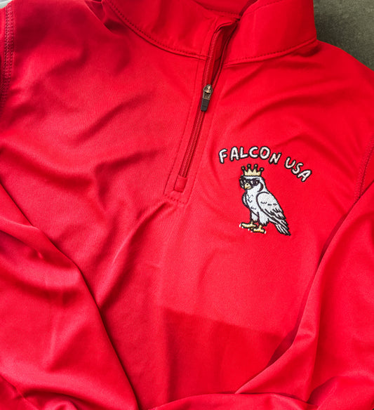 Youth Performance Falcons USA Q-Zip