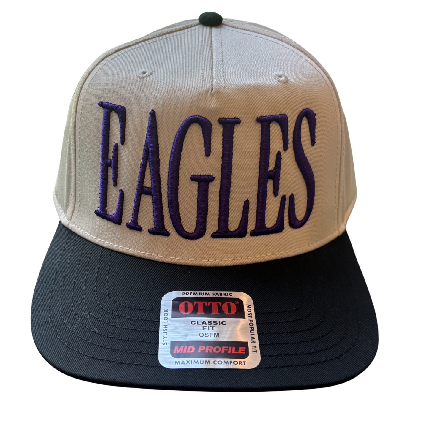 Eagles Black/Natural hat